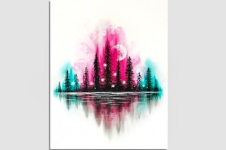 Paint Nite: Mystic Forest Reflection